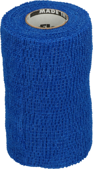 Bandage Equine Powerflex blauw 10cm