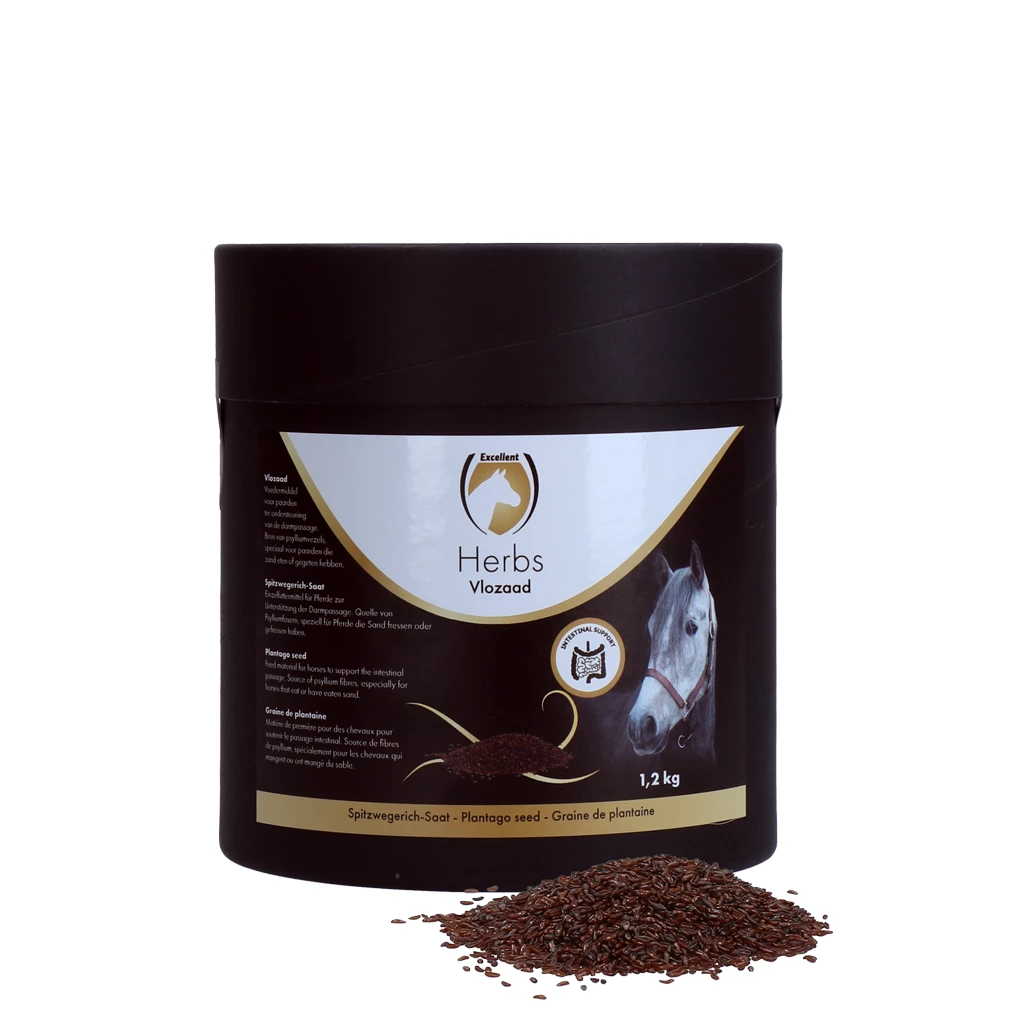 Excellent Herbs Vlozaad (Psylliumzaad) 1,2 kg