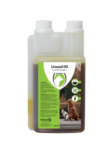 Linseed Oil (Lijnzaadolie) voor honden