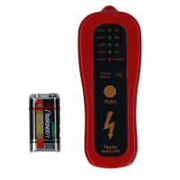 Afrasteringstester met LED-display