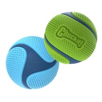 Chuckit! Sniff Fetch Ball Bacon & Peanut Butter M 2-pack