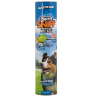 Chuckit! Sniff Fetch Ball Bacon & Peanut Butter M 4-pack