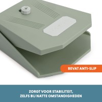 Coolpets Splash Water Fountain Olijfgroen