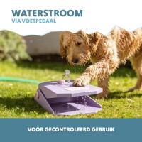 Coolpets Splash Water Fountain Lila