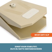 Coolpets Splash Water Fountain Beige