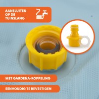 Coolpets Splash Sprinkler Pool