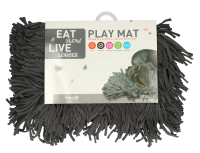 Eat Slow Live Longer Play Mat Grijs