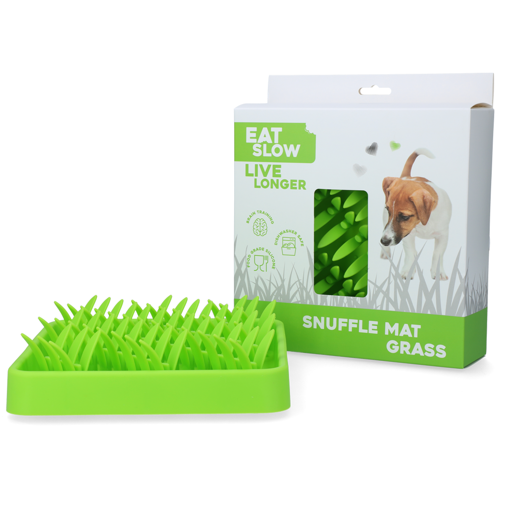 Eat Slow Live Longer Snuffelmat Gras