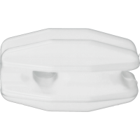 Isolator Eindspanner Wit