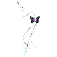 KONG Teaser Butterfly Assorted Vlinder