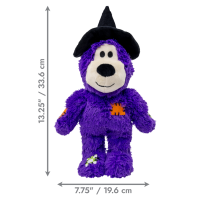 KONG Halloween Wild Knots Witch Bear M/L - Paars