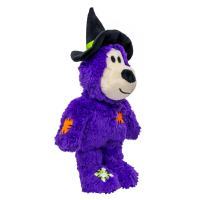KONG Halloween Wild Knots Witch Bear M/L - Paars