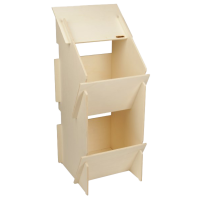 Kerbl Pluimvee Duo Legnest Hout