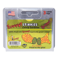 Yeowww! Stinkies Catnip Sardines Trio
