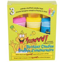Yeowww! Birthday Candles 3 st.